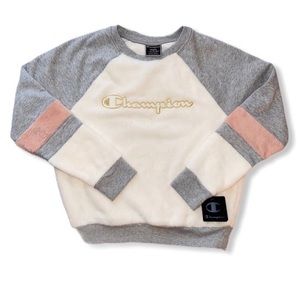 Champion Faux Fur Crew Neck
